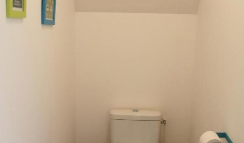 Toilettes � l'�tage
